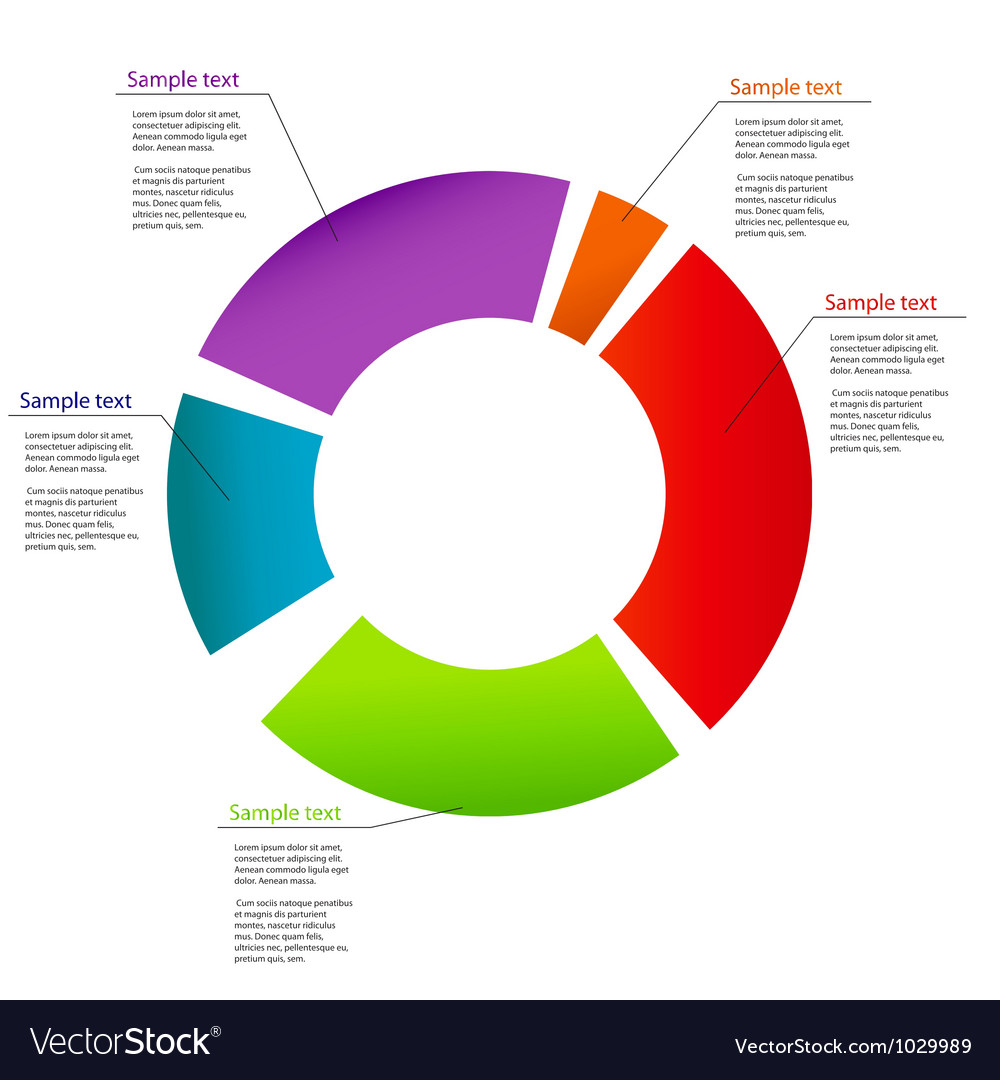 concept of colorful circular