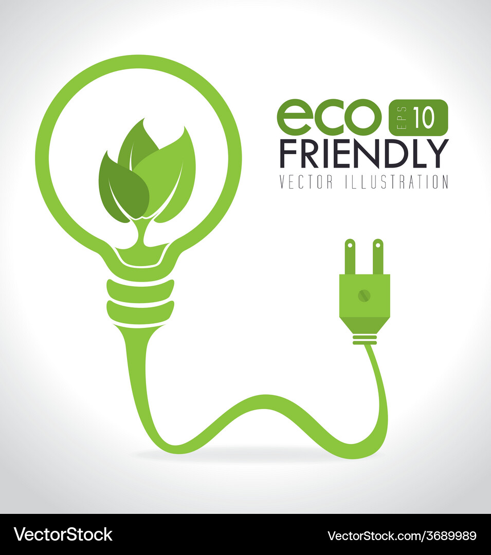 Ecology design Royalty Free Vector Image - VectorStock