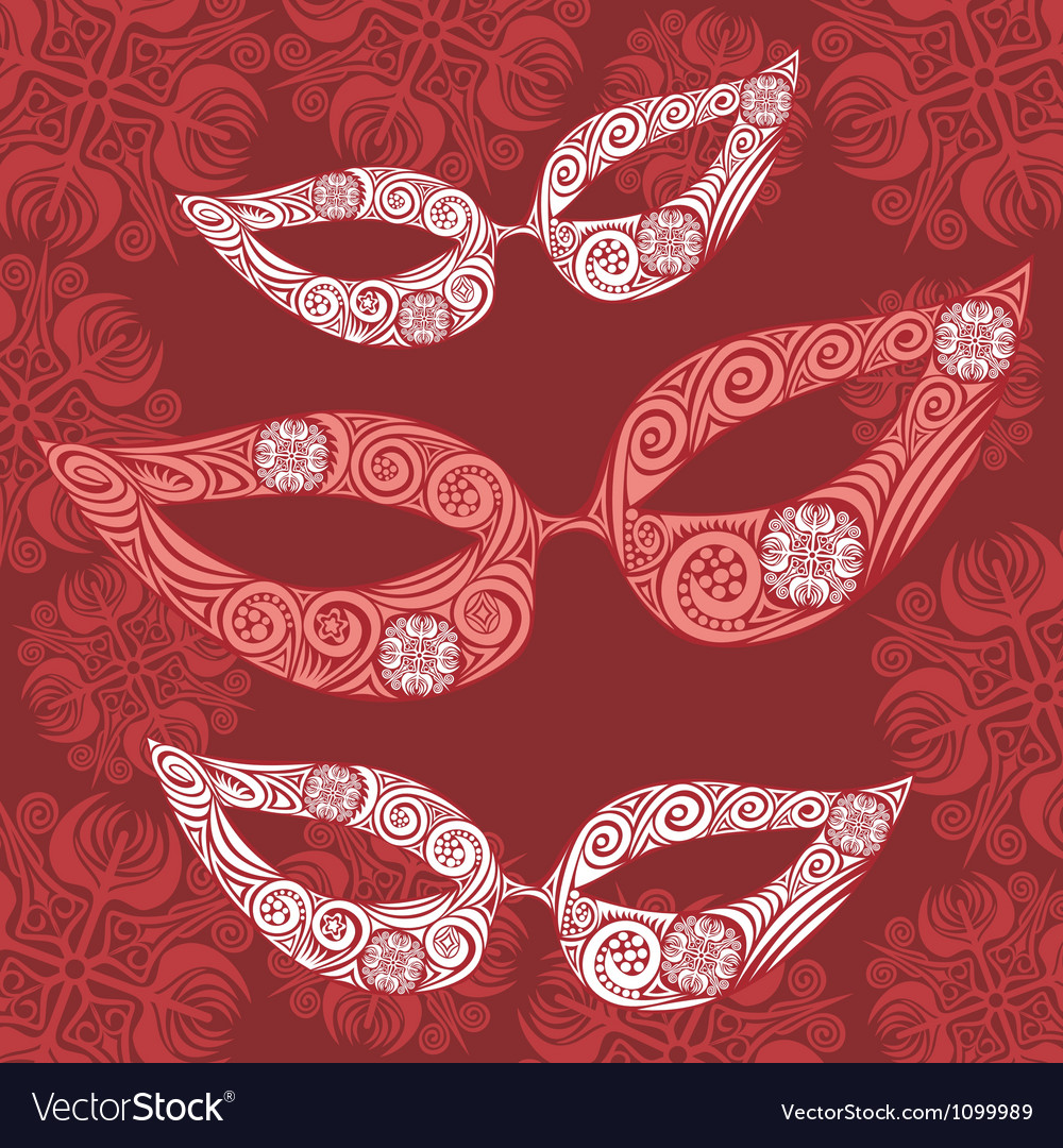 Mask pattern background