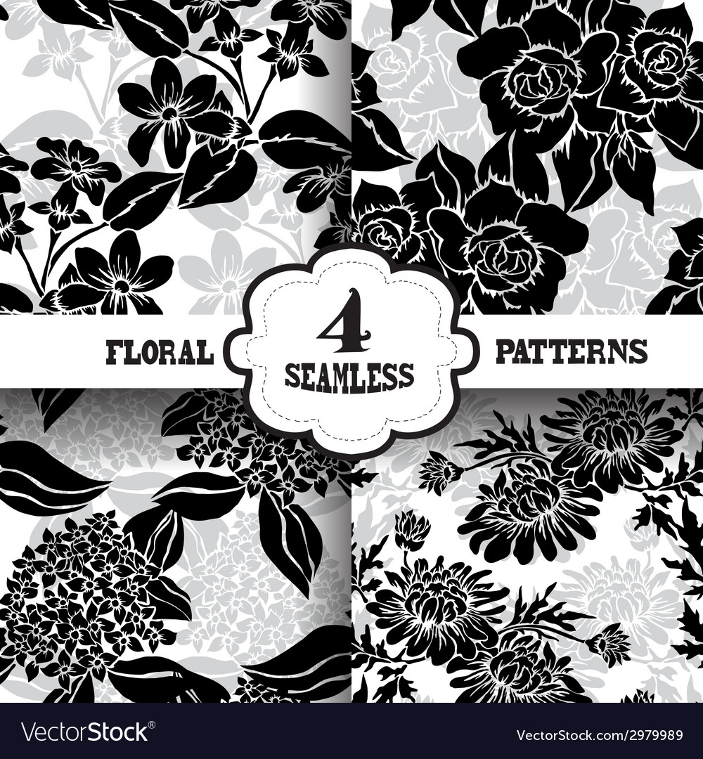 Seamless patterns set