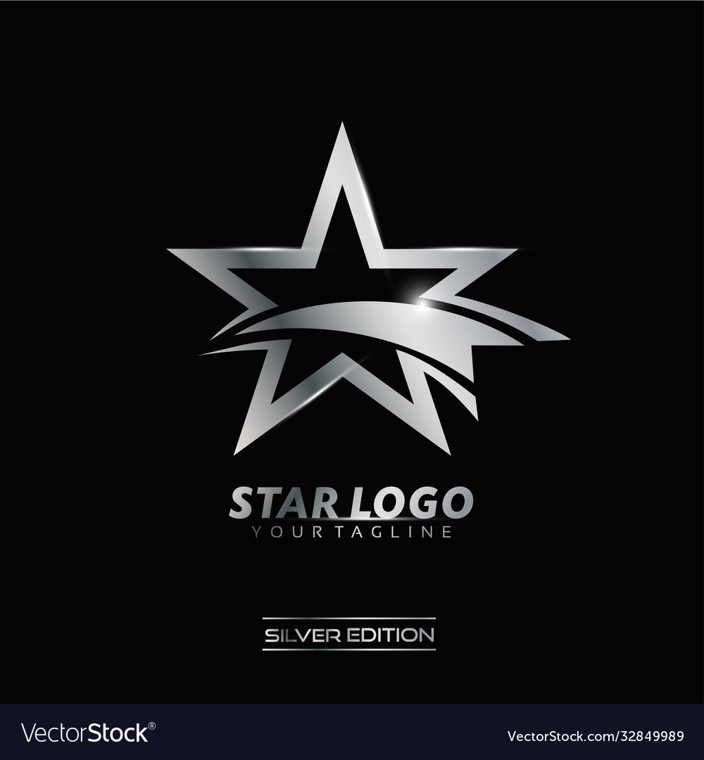 Super star logo Royalty Free Vector Image - VectorStock