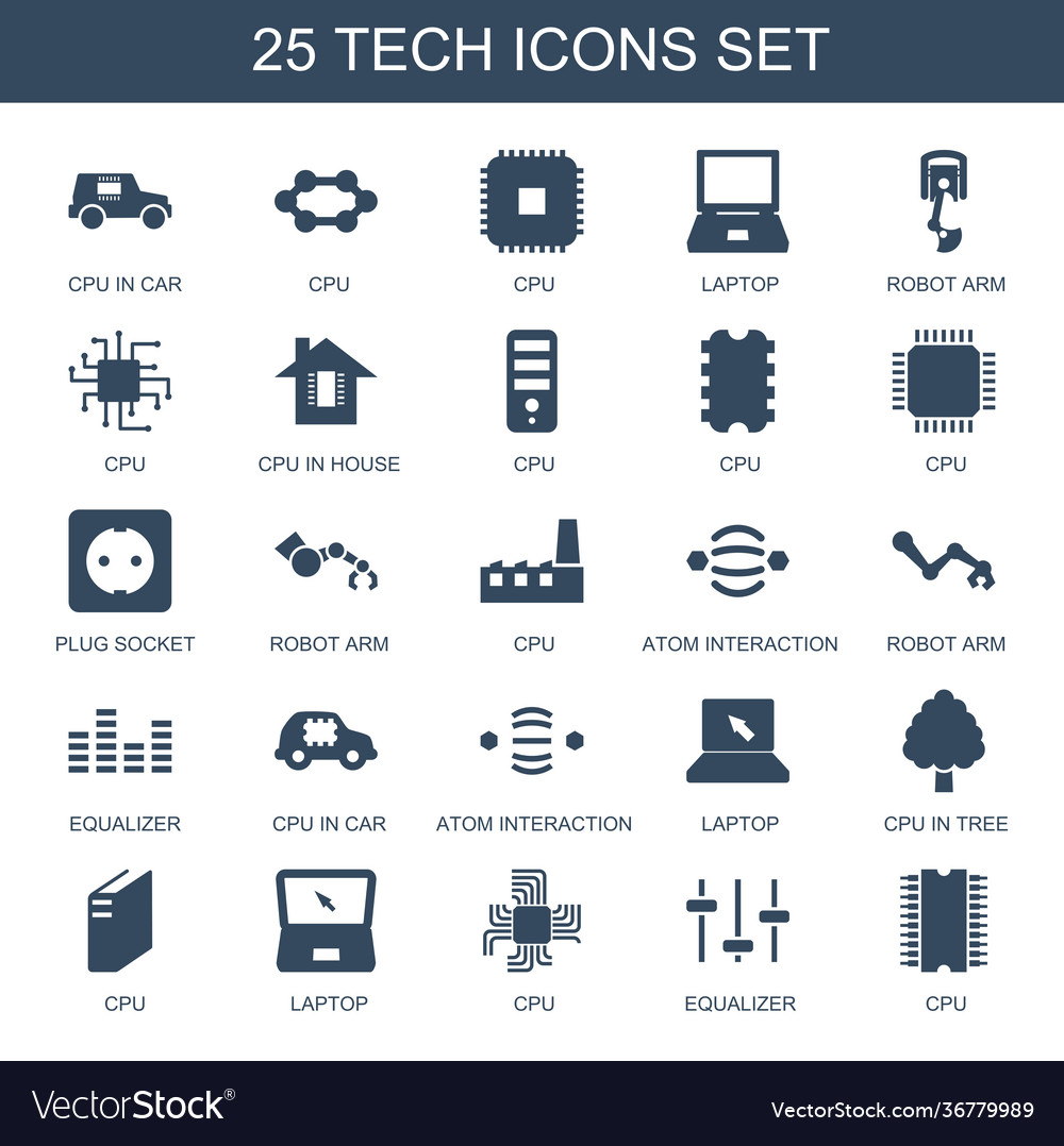 Tech icons