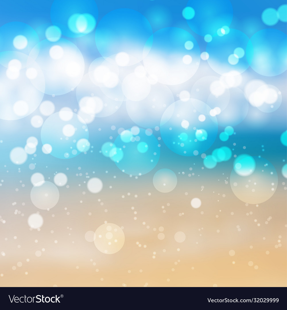 Amazing bokeh abstract background