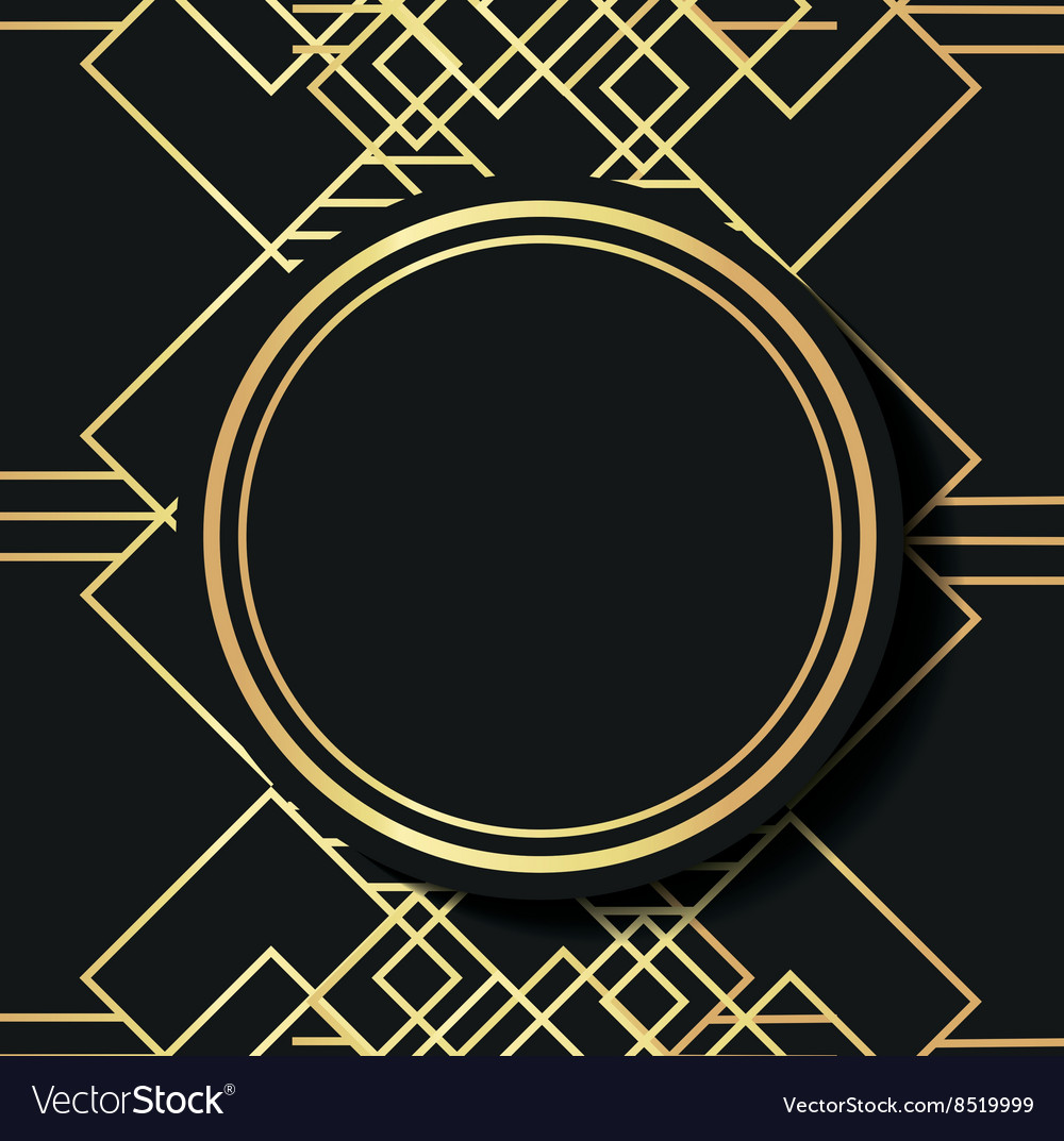 Art Deco Gatsby Background