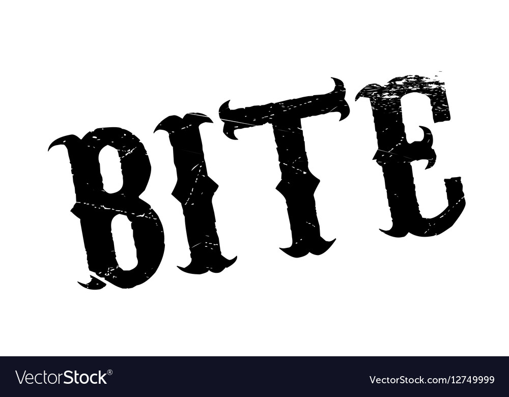 With the word bite
