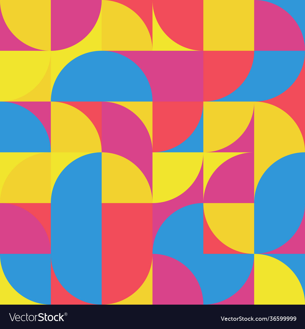 Circular abstract pattern design vector image Circular abstract pattern design