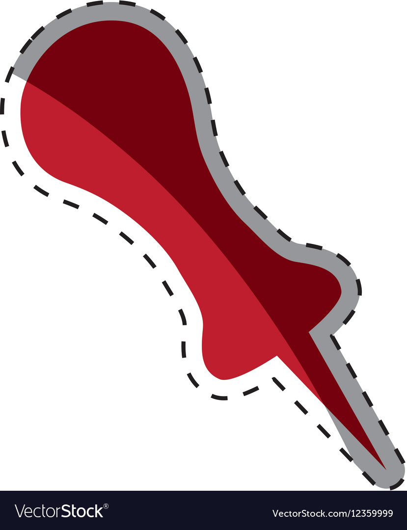Isolated push pin
