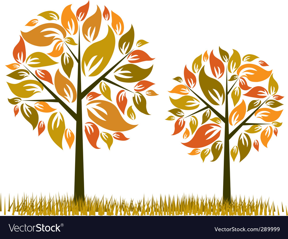 Tree autumn background
