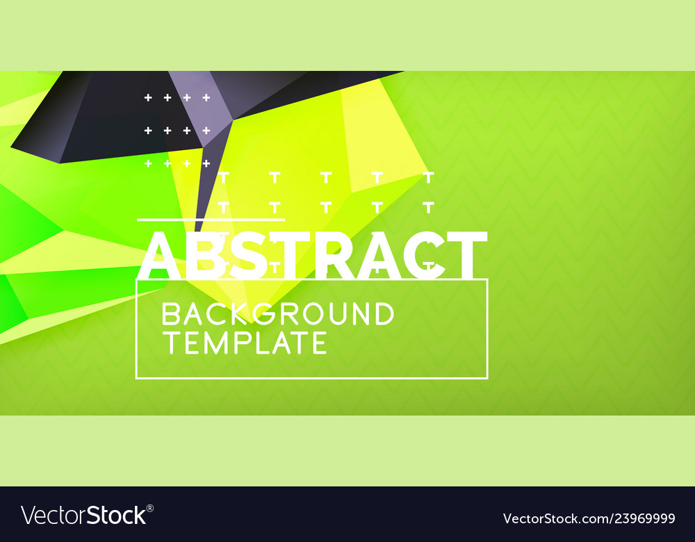 Triangular low poly background design