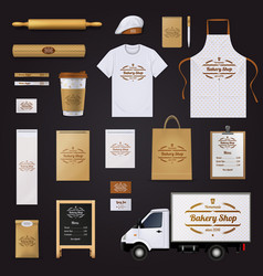 Bakery Corporate Identity Template Design Set