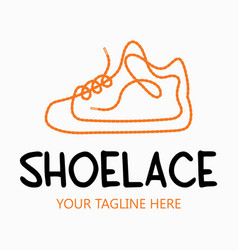 Laces Sneaker Shop Logo Or Emblem Shoelace