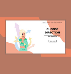 Choose Direction Woman