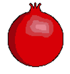 Pomegranate Fruit Pp Pixel Icon