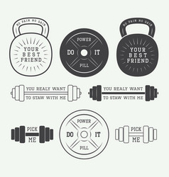 Set Of Motivation Logos Labels And Slogans