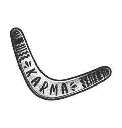 Karma Boomerang Sketch