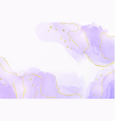 Violet Lavender Liquid Watercolor Marble