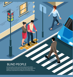 Blind People Isometric Composition