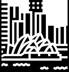 Port Jackson Glyph Icon