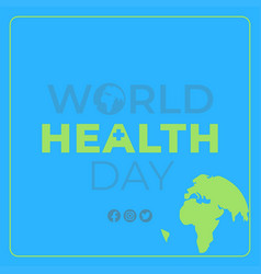 World Health Day Social Media Post