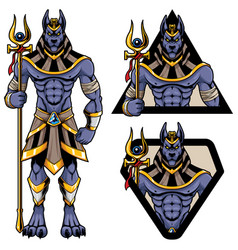 Anubis God Mascot