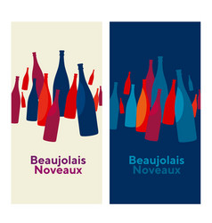 Beaujolais Nouveau Concept Abstract