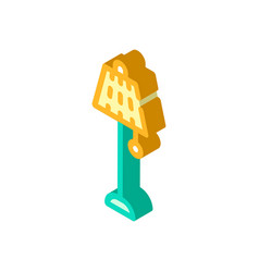 Floor Lamp Vintage Isometric Icon