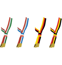 Celebratory Tricolor Bands From Mayor Italy