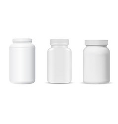 Medicine Tablet Package Vitamin Supplement Jar