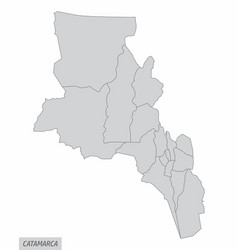 Catamarca Province Administrative Map