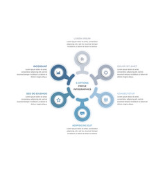 Circle Diagram - Six Elements