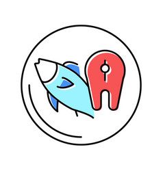 Fish Department Store Color Icon