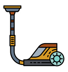 Wet Vacuum Cleaner Icon Color Outline