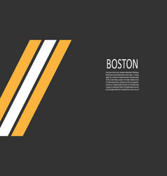 Boston Bruins Ice Hockey Team Uniform Colors