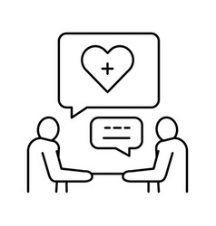 Consultation Homecare Service Line Icon