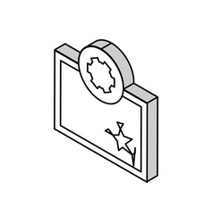 Window Repair Isometric Icon