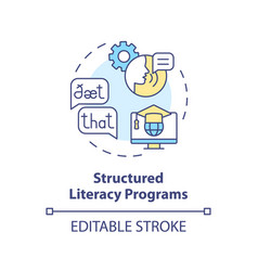 2d Customizable Icon Structured Literacy Programs