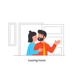 Leaving Home Concept