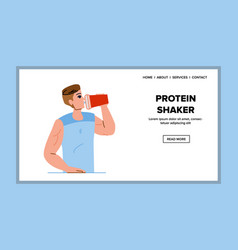 Protein Shaker Man