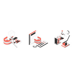 Dentistry Isometric Compositions