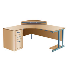 Angled Corner Office Desk