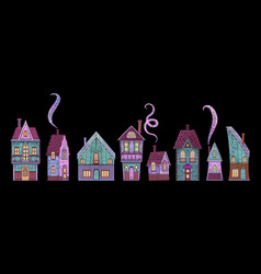 Fairy Tale Houses Steampunk Style Buildings