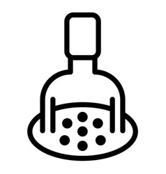 Potato Masher Icon Outline Style