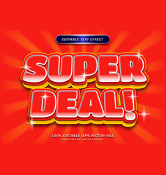 Super Deals Text Effect Template And Bold Font