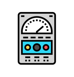 Test Equipment Tool Work Color Icon