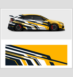 Car Wrap Graphic Racing Abstract Strip For