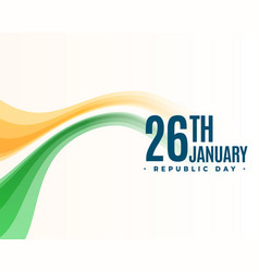 26th January Happy Indian Republic Day Creative