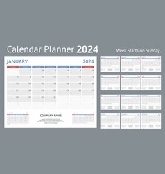 Calendar Planner For 2024 Calendar Template For