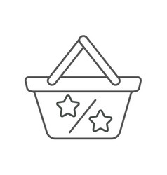 Marketing Cart Line Icon