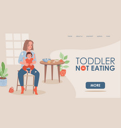 Toddler Not Eating Flat Landing Page