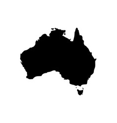 Australia Stylized Map